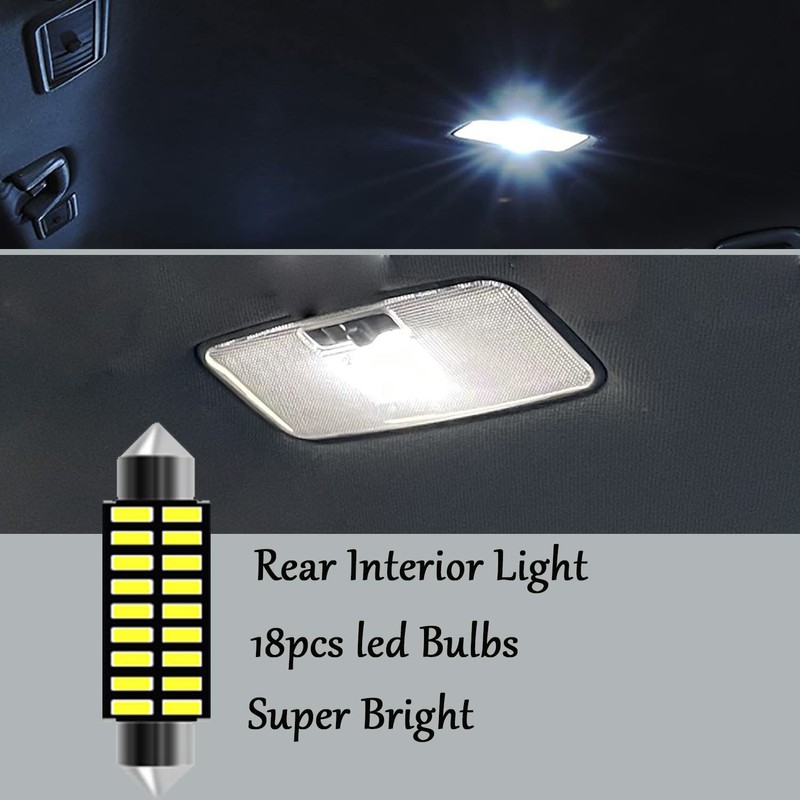 10pcs Tacoma Interior LED Lights Kit Super Bright LED Map