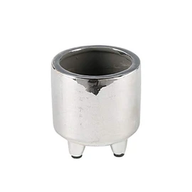 Dalton Silver Pot with Legs XS G20-0203 Footed Pot