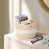 HLWDFLZ 6-Piece Decorative Storage Set Woven Rope Basket for Storage