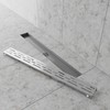 Hydroware 24 Inch Linear Shower Drain - Stainless Steel Rectangular
