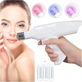 Nano Beauty 미세 박피술 장치 나노 뷰티 펜, 무선 가정용 얼굴 주름 관리, 88 더 흡수력, 무통증 Microdermabrasion Device Nano Beauty Pen, Wireless Home Facial Wrinkle Care, 88% More Absorbent, Painless [01 USB-C charging]