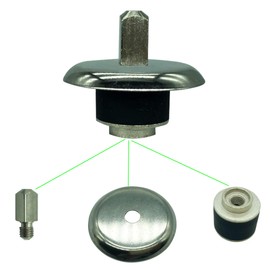 DTAIR Blender Coupling Stud Slinger Pin Kit Replacement for Oster Osterizer Blenders (Pack of 2)