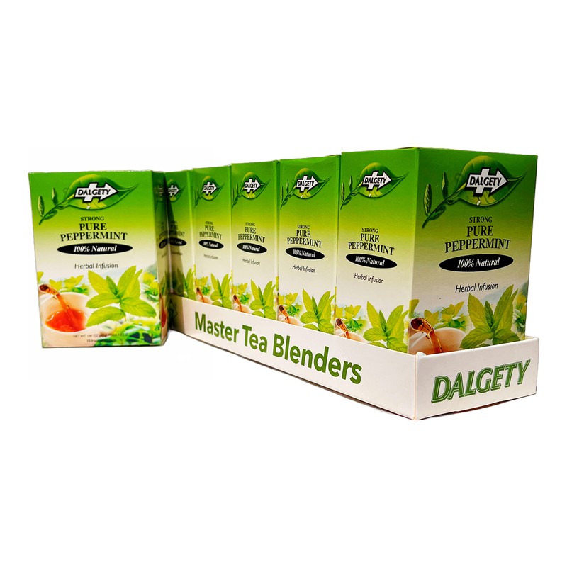 Dalgety Pure Peppermint Herbal Infusion 6x72g Cartons (6 Pack) 100%