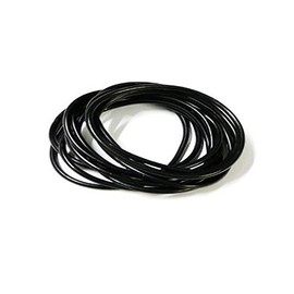 Mytoptrendz® 24pcs Coloured Gummy Bangles Gel Gristband Girls Fancy Dress Accessories - (Black)