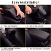 Center Console Covers for 2019-2014 Subaru Forester Red Stiches