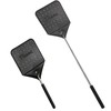 Trieez Flyswatter - Telescopic Fly Swatter, 2 Pack Sturdy Leather