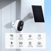 PGST Solar Home Security Cameras Wireless Outdoor,2K HD 360°View No