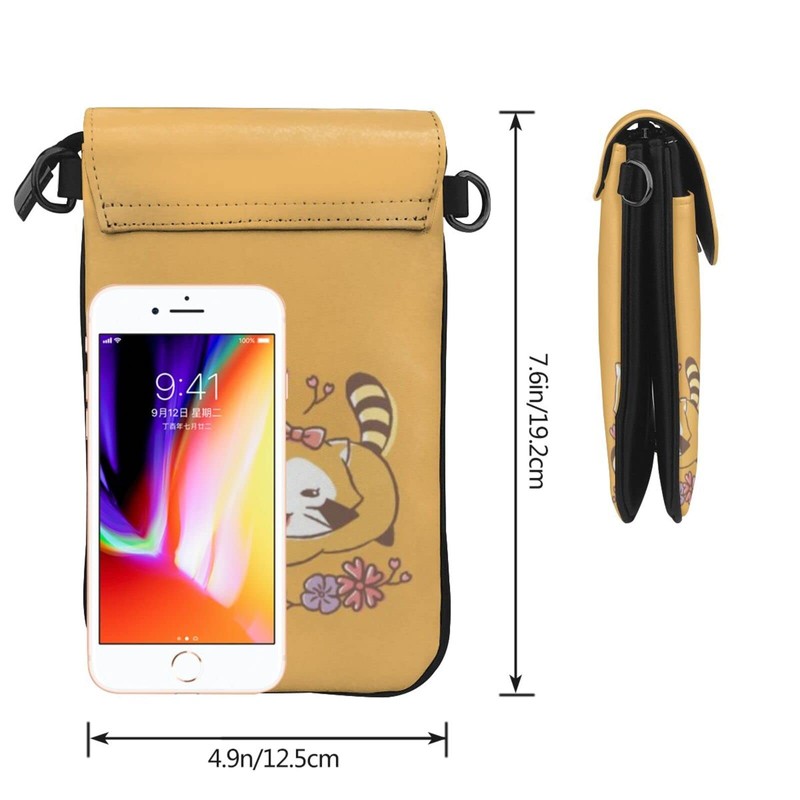 JMI Rascal Smartphone Pouch, Genuine Leather, Shoulder Bag, Thin, Women's,