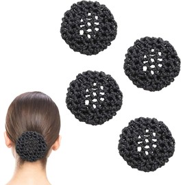 Hair Net Set, Bun Net, Hair Net, Elastic Durable Rhinestones, Bun Net, Rhythmic Sports Gymnastics, Figure Skating, Dance, Knot Net, Rhythmic Sports, Gymnastics, Ballet Knot Net, 8 Pieces