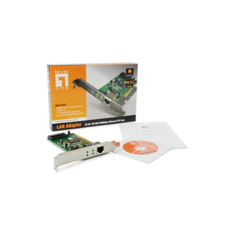 Level One Gigabit PCI Network Card