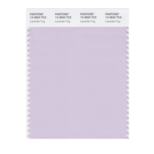 PANTONE Smart 13-3820X Color Swatch Card, Lavender Fog
