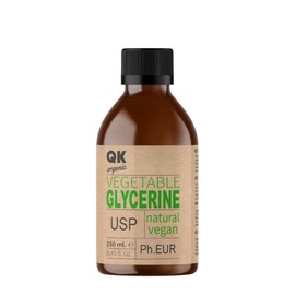 Liquid vegetable glycerine, 250 ml, moisturising and supple hair and skin, base for soaps, shampoos, creams, homemade crafts