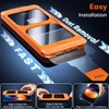 TOCOL for iPhone 14 Pro Privacy Screen Protector True 25°Anti