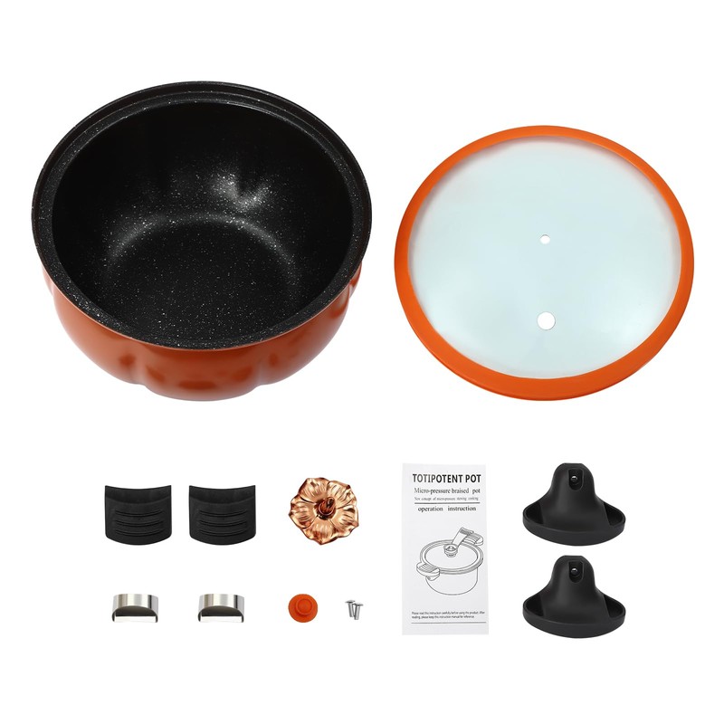 Micro Pressure Cooker, Micro Pressure Cooking Pot, Pumpkin Shaped Pressure