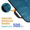 NurtureCare Upgraded 3-Layer Comfort Positioning Bed Pad with Handles 48"