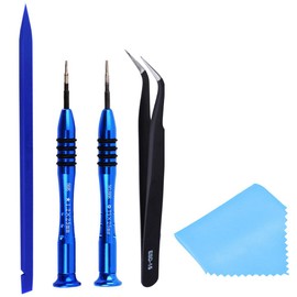 5pcs Repair Tool Kit P5 Pentalobe + T5 Screwdriver with Tweezers for MacBook Air/Pro with Retina
