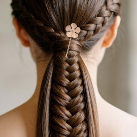 Beavorty 12 Mini Pinzas Para El Pelo Con Flores Doradas Clips Decorativos Para Bodas Accesorios Para Trenzas Y Peinados Elegantes De Mujer