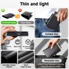 ZHOUMADE Wallet for Men, Slim RFID Blocking Trifold Wallet, Smart