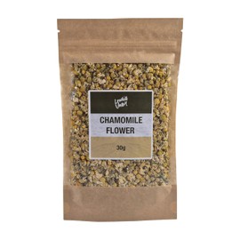Lowhill Valley Chamomile Flower herbal tea - Matricaria chamomilla Whole Dried Flowers – Handpicked And Responsibly Sourced – No Additives or Preservatives 30g