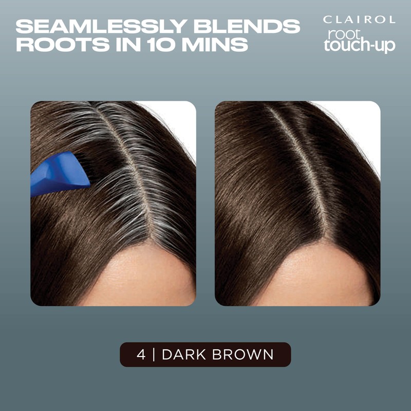 Clairol Root Touch-Up by Nice'n Easy Permanent Hair Dye, 4