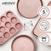 Wiltshire Rose Gold 12 Cup Muffin Tray, PFOA PTFE Free,
