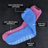 Debra Weitzner 5 Pairs Non-slip Hospital Socks Sleeping Socks Gripper