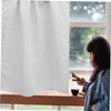 Gatuida Short Kitchen Curtains Rustic Half Curtains for Rv Windows