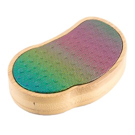 Ieron Feile und Hornhautentferner, Fußraspel, Pediküre-Werkzeug für Füße, Hornhautentferner, Fußschaber, Feile aus chirurgischem Edelstahl, bequemer Holzgriff