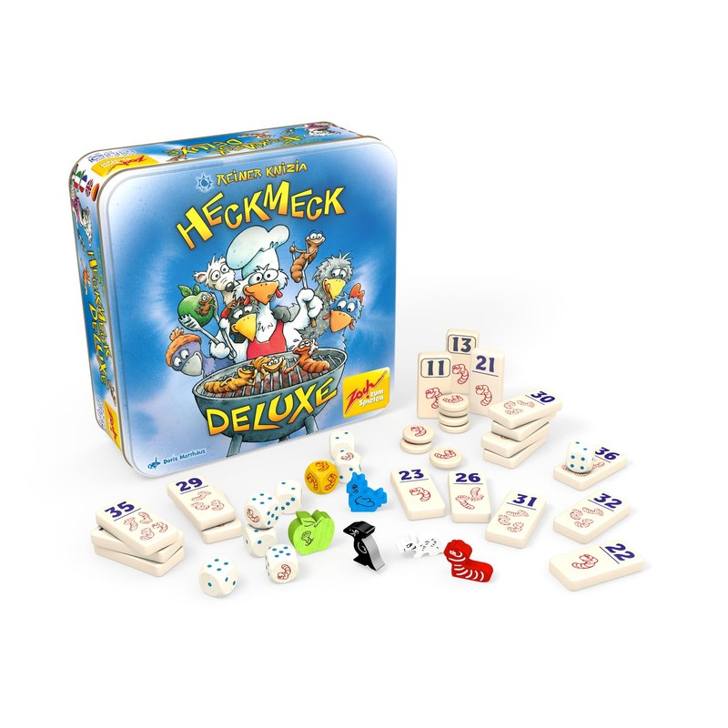 Zoch - Heckmeck am Bratwurmeck Cards and Dice Game, -