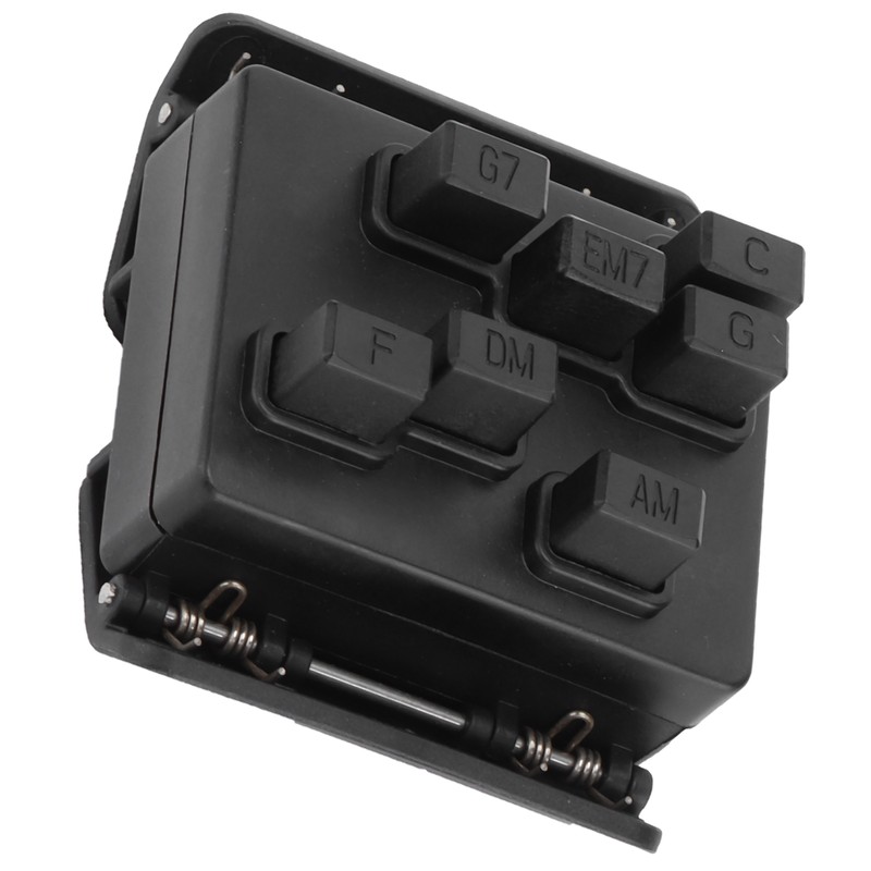 Chord Trainer Guitar Ukulele Button Auxiliary Playing Tool Clipon Stringed