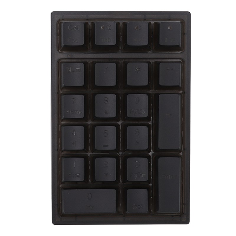 21 Key Numeric Keypad RGB Backlit Ergonomic Small Mechanical Numpad
