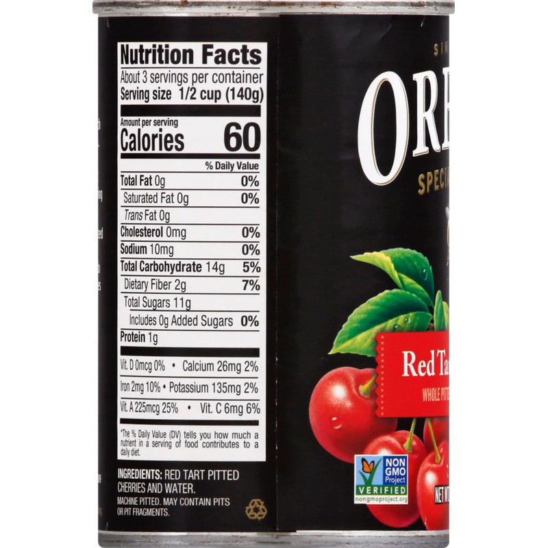 Oregon Fruit Pie Cherries Red Tart, 14.5-Ounce (Pack of 4)