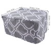 Projector , Waterproof Dustproof Drawstring Projector Cover, Grey Flower Pattern,