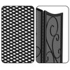 Fire Beauty Fireplace Screen 3 Panel Wrought Iron Metal 48"(L)