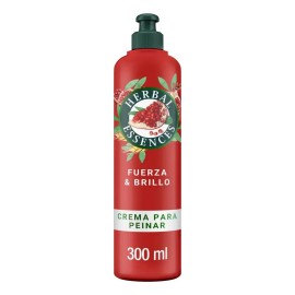 Crema para Peinar Herbal Essences Granada & Proteína Vegana Fuerza y Brillo 300ml