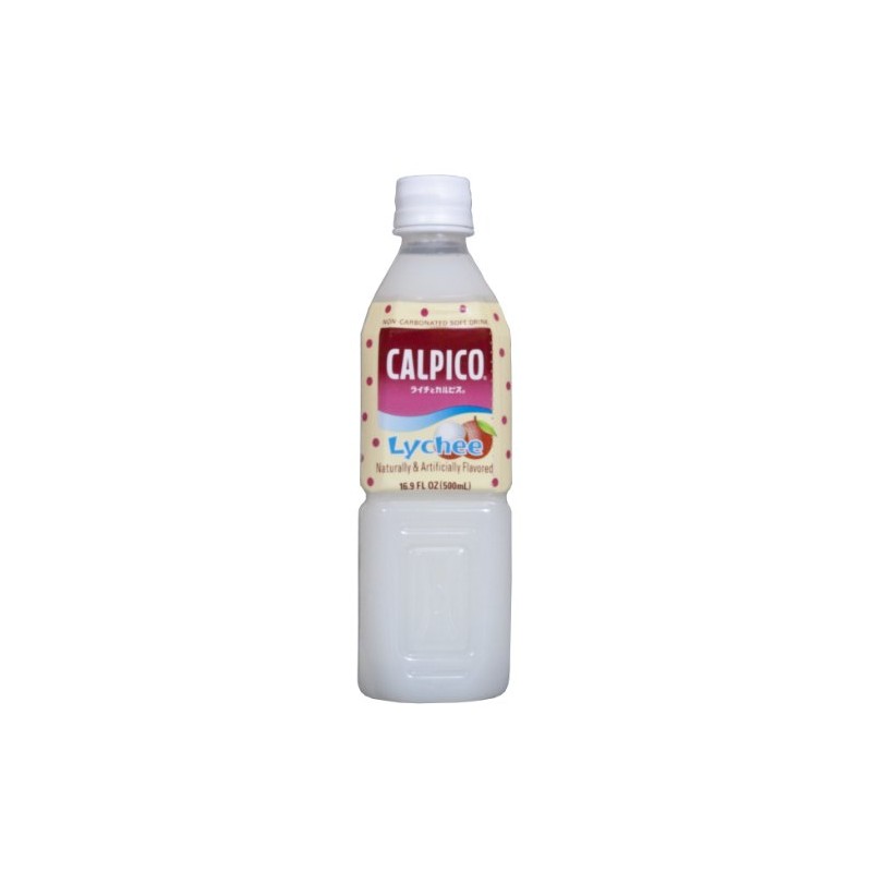 Calpico Soft Drink, Lychee, 16.9-Ounce (Pack of 8)