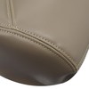 FZJDSD Tan Driver Side Bottom Replacement Microfiber Leather Seat Cover