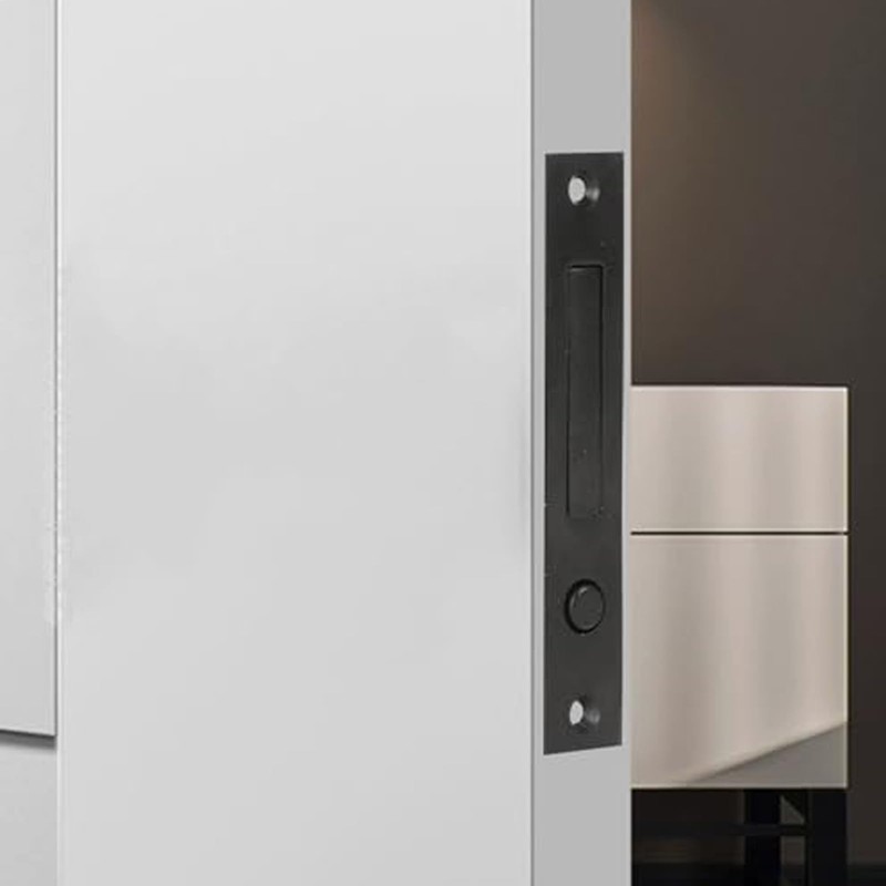 betensh Pocket Door Edge Pull Brushed Nickel Push Automatic Bounce