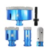 Diamond Core Drill Bit Set - 1" 2" 4" Diamond