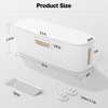 Cable Management Box - Large Cord Organizer Box to Hide