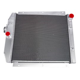 RADREPLA DPI5100 3 Row Aluminum Radiator for 1947-1954 Chevy 3100 3600 3800 3900 4.3L L6 Pickup V8 Radiador C/K Series Truck Downflow Radiators 1948 1949 1950 1951 1952 1953 47 48 49 50 51 52 53 54