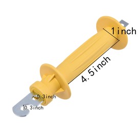 Voefig 6 Pcs Eelectric Fence Spring Gate Handle for Electric Fence，Electric Fence Heavy Duty Gate Handle