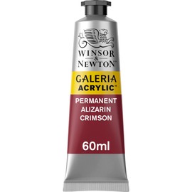 Winsor & Newton Galeria Acrylic Color, 60ml (2-oz) Tube, Permanent Alizarin Crimson