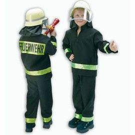 Carnival Mardi Gras Fire Brigade Play Uniform (2 Pieces)