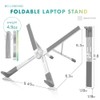 BELLEMOND | X-Shape Laptop Stand – Adjustable Aluminum Riser, 5