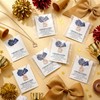 Liliaafar 24 Sets Cheerleader Necklace Gifts Bulk with Card,Blue