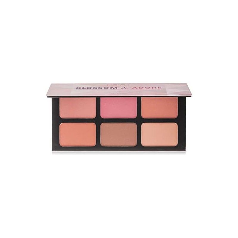 PALETA DE RUBOR BLOSSOM & ADORE MOIRA COMETICS HCP003