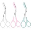 tijeras de cejas para mujer (rosado)