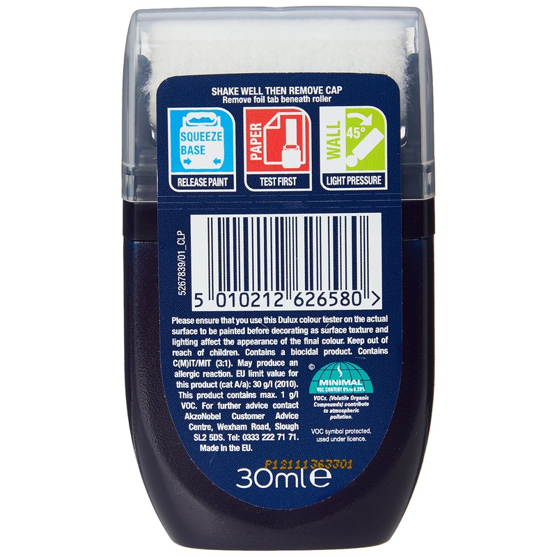 Dulux Walls and Ceilings Tester Paint, Magnolia, 30 ml