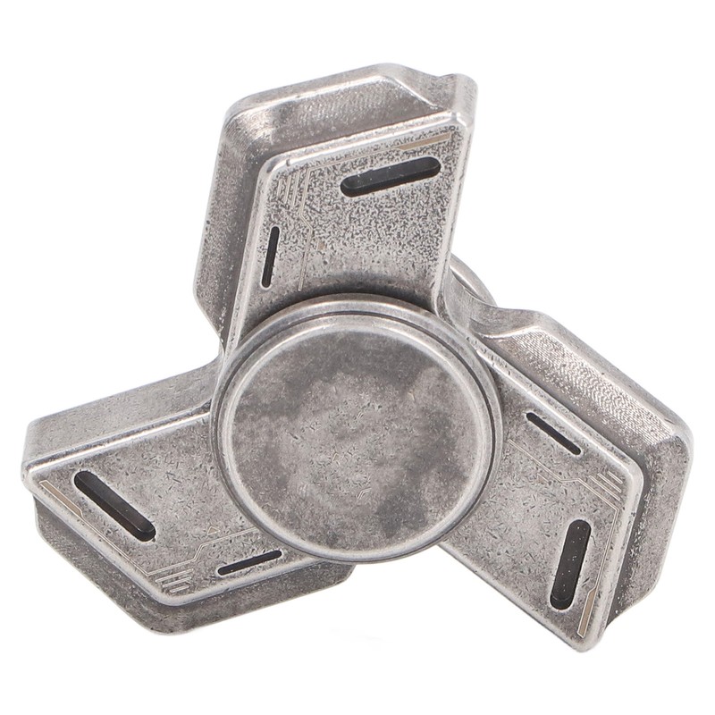 Metal ADHD Fingertip Rotating Toy Anxiety Stress Relief Stainless Steel